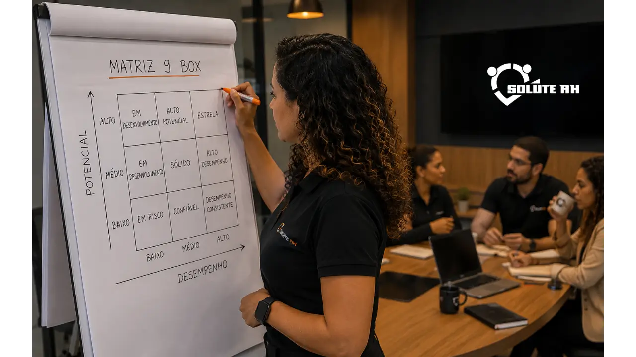 Avaliação de Desempenho · 360º vs Competências vs 9-Box